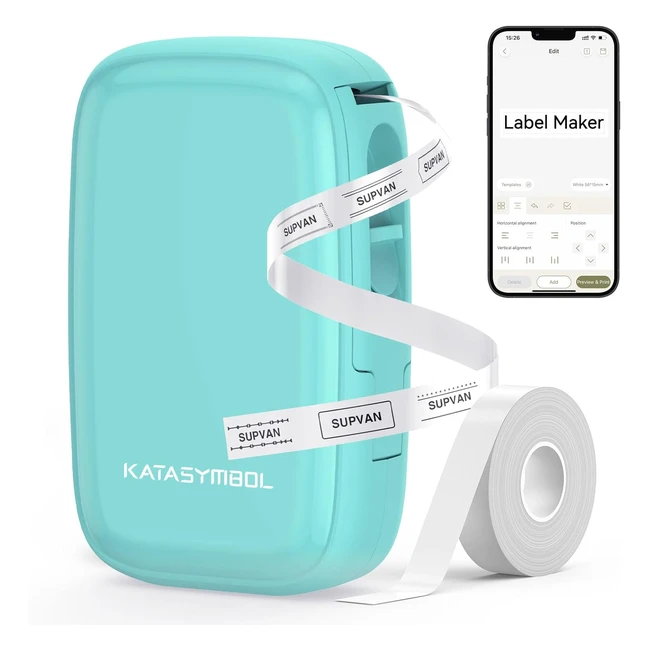 Etichettatrice Autoadesiva Supvan Katasymbol E16 Bluetooth Mini Stampante per Et