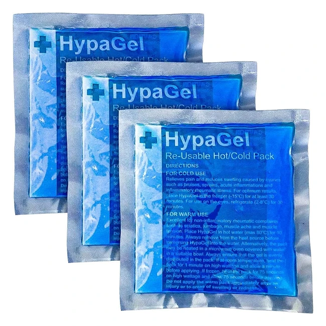 Safety First Aid Group Hypagel HotCold Pack Compact Pack of 3 - Pain Relief