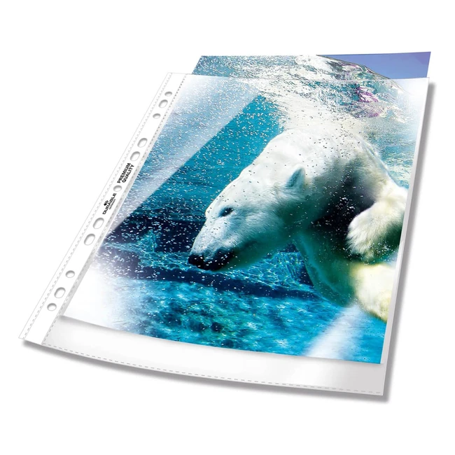 Busta Durable 267719 Premium FTO A4 Finitura Lucida - Confezione 50 Pezzi