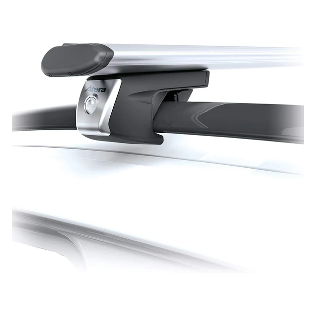 Atera 048237 PKW Dachträger Signo RT Relingträger mit Aeroprofil Stahl 137 cm