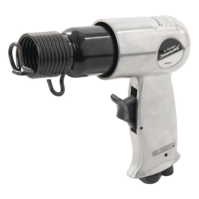 Kit Marteau Pneumatique Silverline 394970 7 Pices - Ressort  Changement Rapi