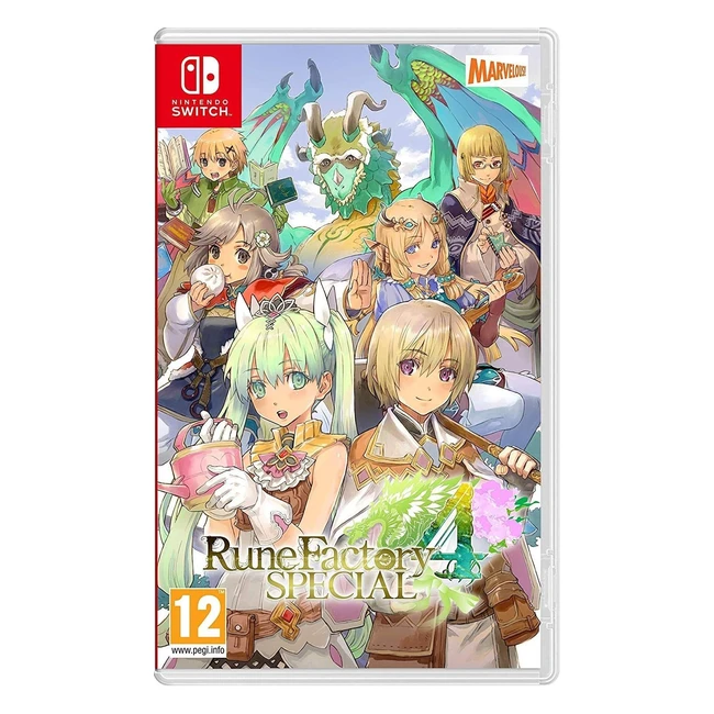 Rune Factory 4 Special Nintendo Switch RPG Adventure Game
