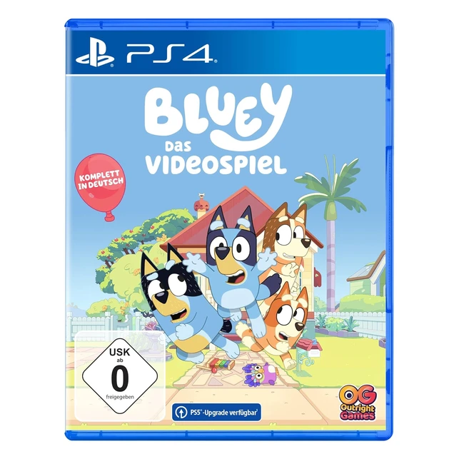 Bluey Videospiel PS4 - Spa mit Bluey und ihrer Familie - 4 interaktive Abenteu