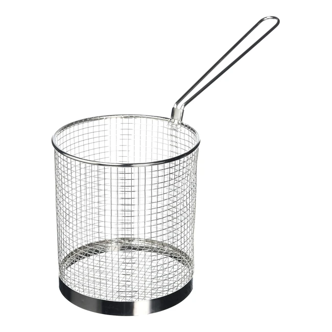 Vogue Stainless Steel Spaghetti Basket 59 inch - Quick Drain Design Long Handle