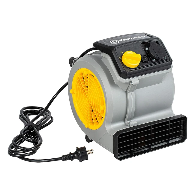 Ventilatore Essiccatore Moquette Vacmaster 124W 3 Livelli - Raffreddamento e Asciugatura