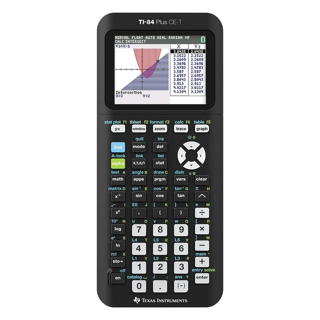 Calculatrice graphique Texas Instruments TI84 Plus CE-T Python Edition