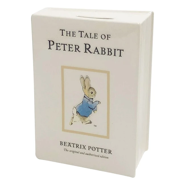 Beatrix Potter Peter Rabbit Money Bank - Gift Idea Branded Packaging