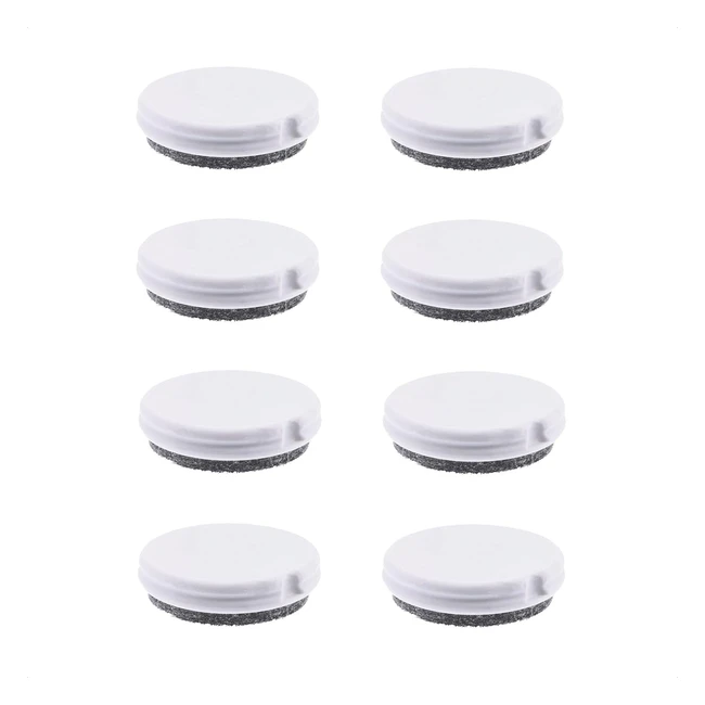 Wagner QuickClick Mbelgleiter Stuhlgleiter reversibel WollfilzKunststoff S