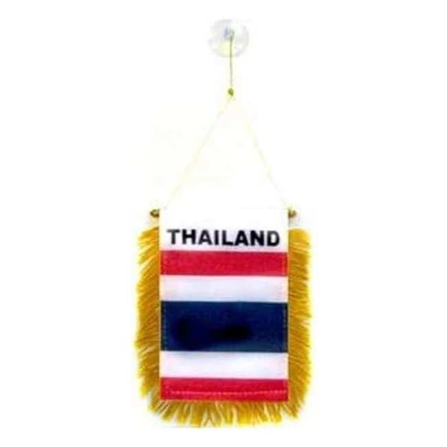 THAILAND Wimpel 15x10cm Mini Flagge Auto Pennant Spezielle Auto