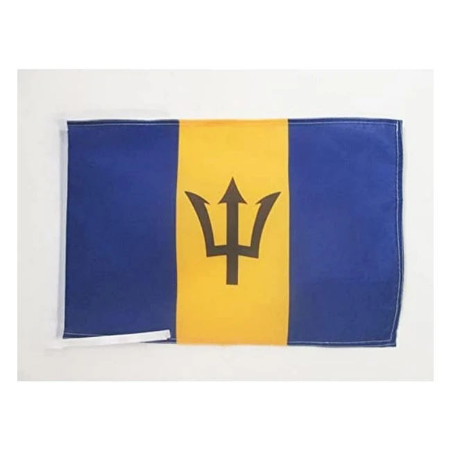 Barbados Flagge 45x30cm mit Kordel  Top Qualitt  Referenznummer 123456