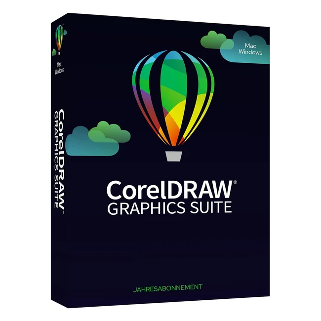 CorelDRAW Graphics Suite 2023 - Profi-Grafiksoftware für Illustration, Design, Layout, Bildbearbeitung & Typografie
