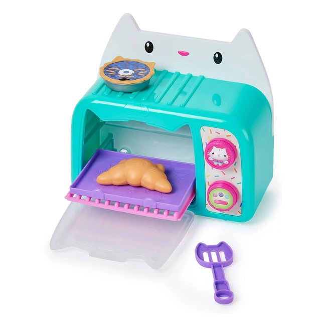 Gabbys Dollhouse Bakey with Cakey Oven Kitchen Toy - Lights, Sounds, Accessories - Ages 3+