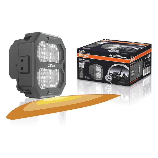 Osram LEDriving Cube PX4500 Wide LEDPWL106WD Off Road LED Arbeitsscheinwerfer 45