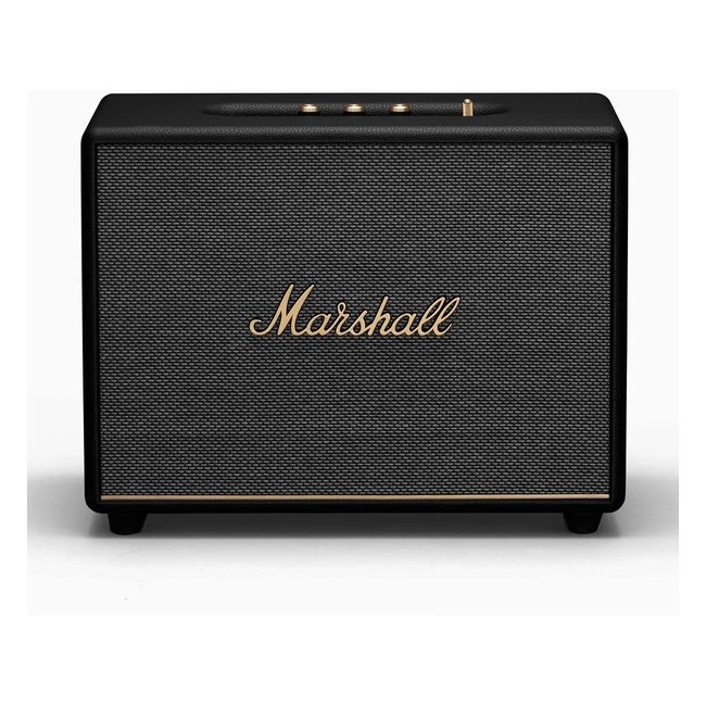 Marshall Woburn III Wireless Bluetooth Speaker - Black UK - Immersive Soundstage