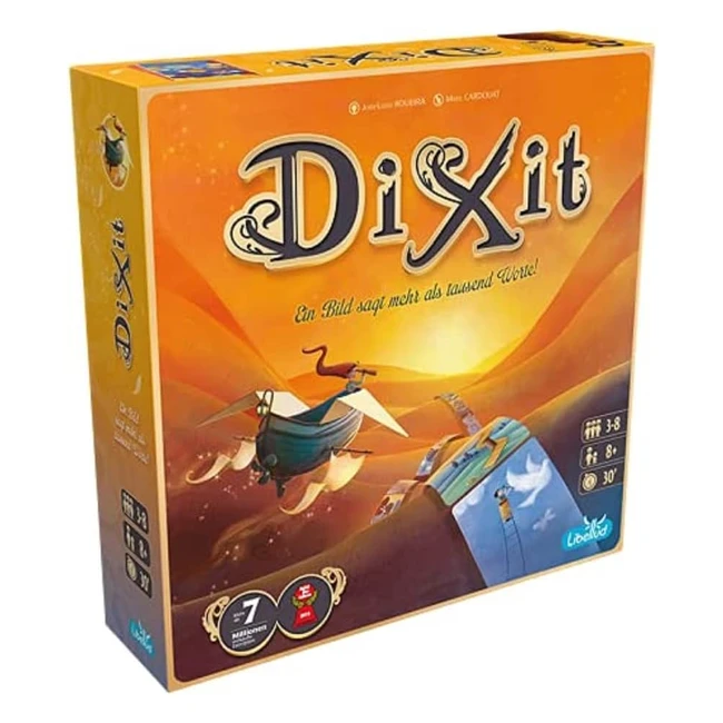libellud dixit 2021 Edition - Familienkartenspiel - 38 Spieler - Ab 8 Jahren - 3