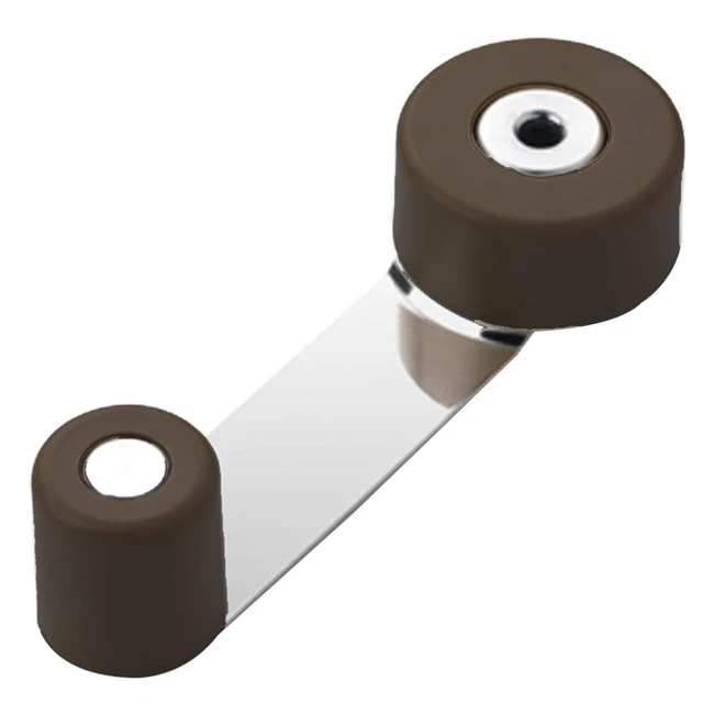 Bute de porte Wolfpack marron 5322005 - Rtention mtallique caoutchouc