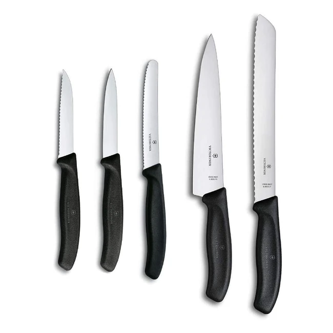 Couteaux de Cuisine Victorinox Swiss Classic 5 Pices - Set de Qualit Supri