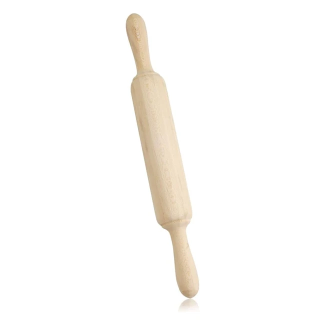 Rouleau Pâtisserie Bois 40 cm Metaltex 738440 - Qualité Supérieure