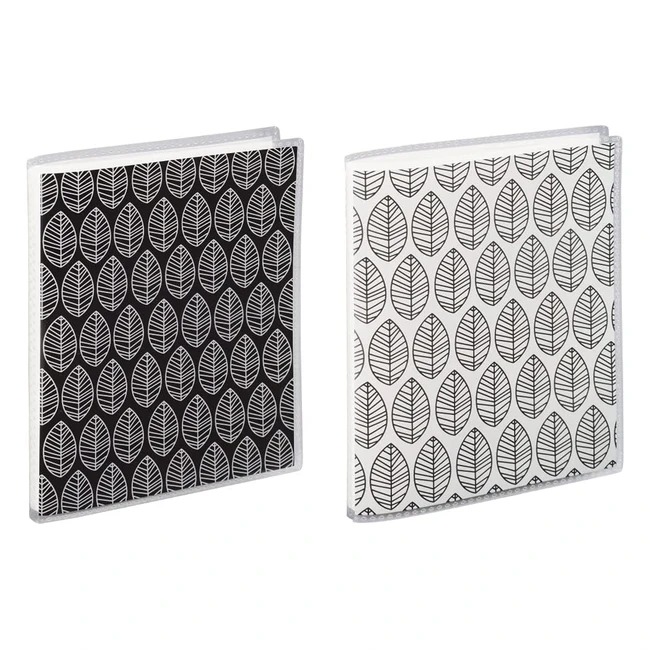 Hama La Fleur Fotoalbum Schwarz 24er Set - Hochzeitsgeschenk - Schtzt vor Schm