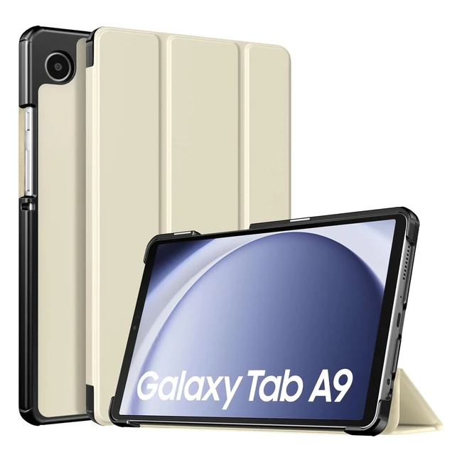 Coque Samsung Galaxy Tab A9 87 2023, Protection Fin et Léger, PC Rigide, Angles Réglables