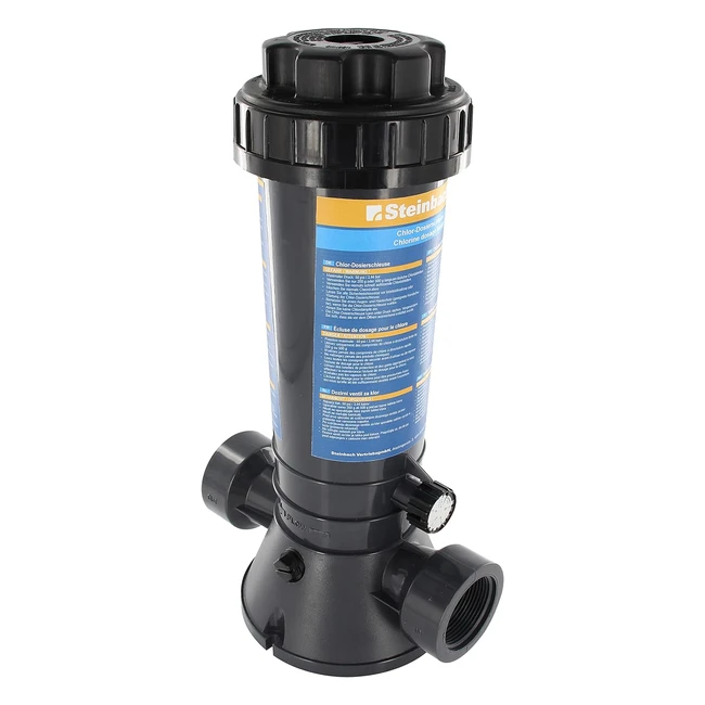 Dosificador Steinbach 79030 para Piscinas - Dosificación Continua - Capacidad 7 Tabletas de 200g