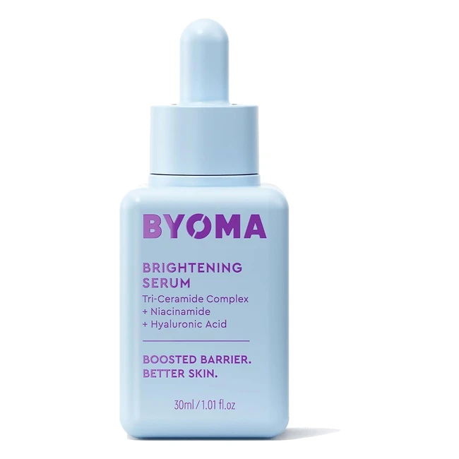 byoma Brightening Serum 30ml | Triceramide Complex | Niacinamide & Hyaluronic Acid