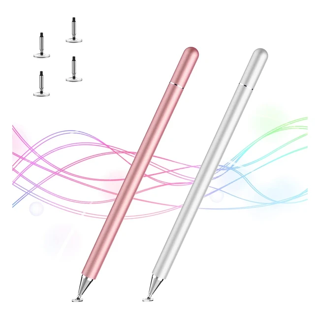 Kenkor Stylus Pen for iPad - Universal Capacitive Digital Pen with Magnetic Cap 