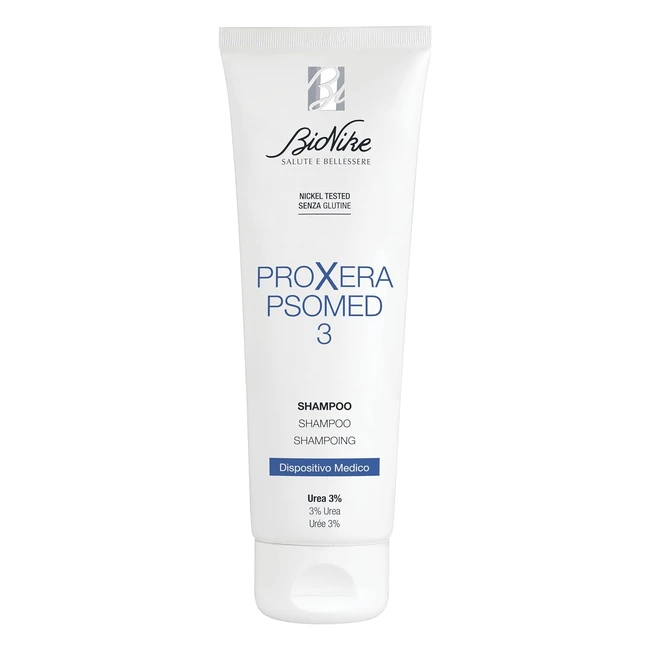 Shampoo Bionike Proxera Psomed con Urea 3 - Deterge e Allevia Prurito e Irritazione - 125 ml
