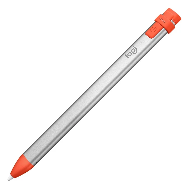 Logitech Crayon Digitaler Zeichenstift fr alle iPads ab 2018 Antirolldesign Silb