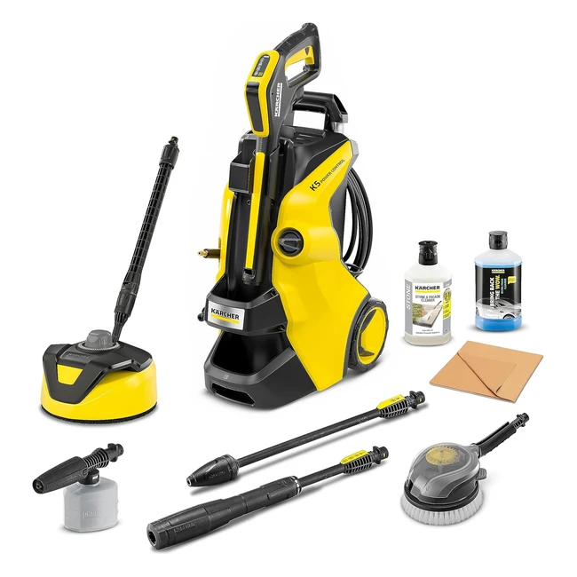 Karcher K 5 Power Control Car  Home Pressure Washer - Home Kit Included