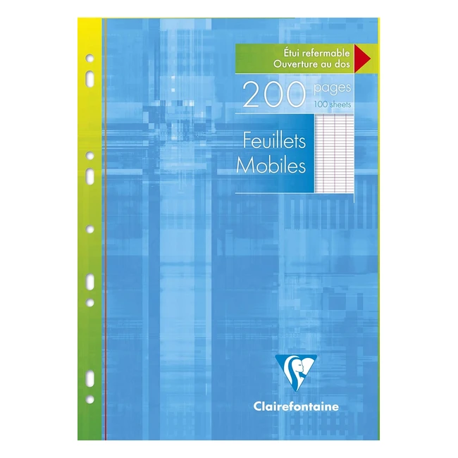 Clairefontaine 1751C Tui Carton 200 Pginas 21x297 cm 90g Grandes Cuadros