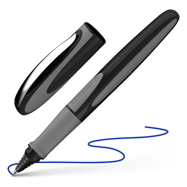 Schneider Ray Rollerball Pen Refillable - Ergonomic Grip - Suitable for Right and Left Handed Users