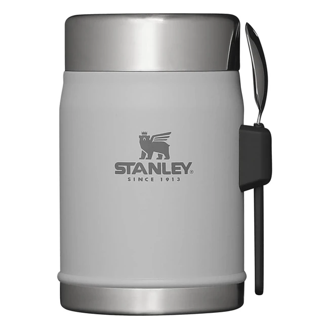 Stanley Classic Legendrer Thermobehlter mit Spork 400 ml Edelstahlbehlter 