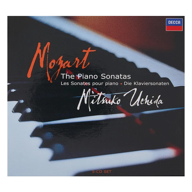 Coffret Mozart Sonates Piano 118 - Mitsuko Uchida - Box 5CD