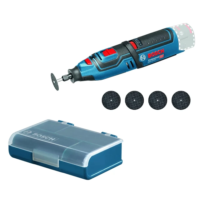 Bosch Professional GRO 12 V35 Cordless Rotary Multitool - Fast Work Progress & Compact Design