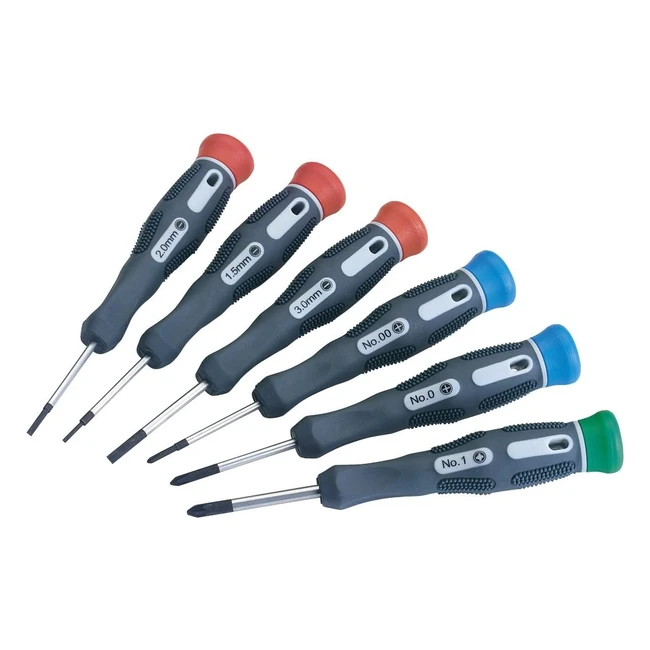 Draper Expert 78924 6-Piece Softgrip Precision Screwdriver Set - Quality Tools