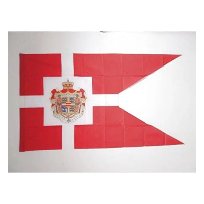 Flagge Knigliche Standarte von Dnemark 150x90cm - Top Qualitt