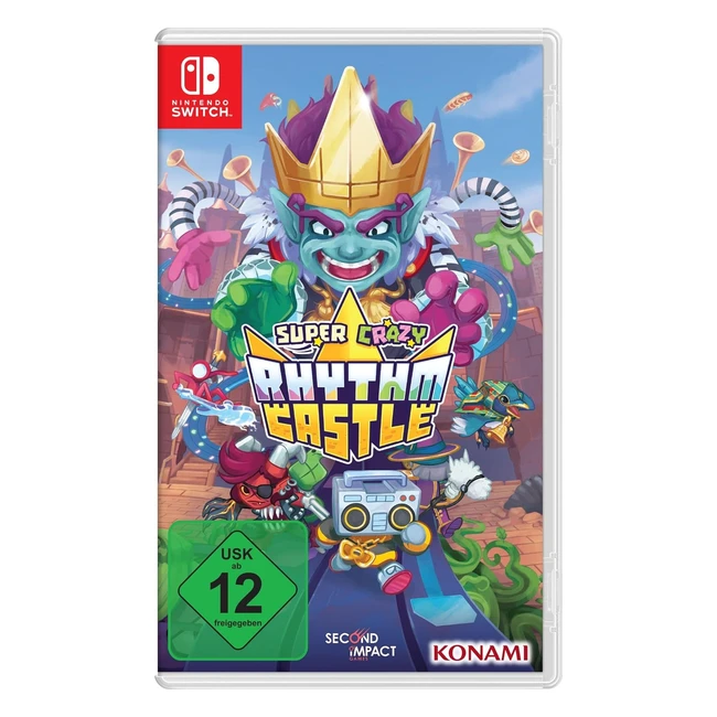 Super verrcktes Rhythmus-Schloss Switch - Rock HipHop Dubstep