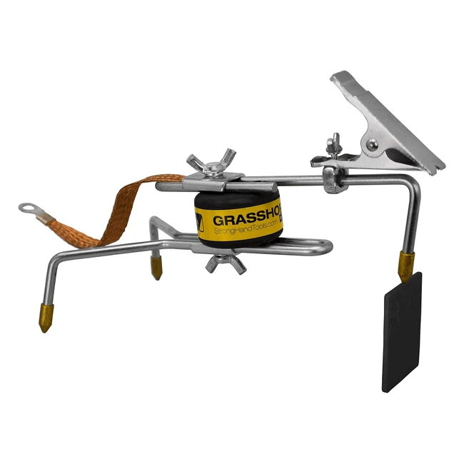 Stronghand Outils Grasshopper AGH130P Modèle Pro - Pièces Stables pour Soudage Angles Irréguliers