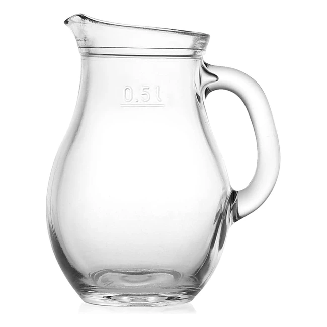 Jarra Pasabahce 05L Vidrio Templado Asa Ref KB8