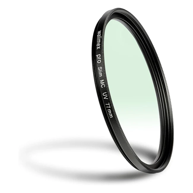 Walimex 77mm Slim MC UV-Filter - Reduziert chromatische Aberrationen  verbesser
