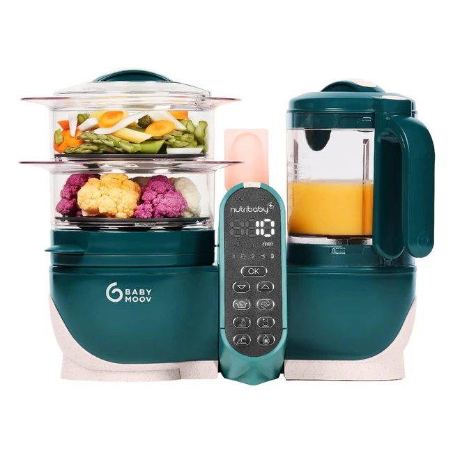 Robot Nutribaby 6 en 1 Opal Green - Grande Capacit - Batchcooking