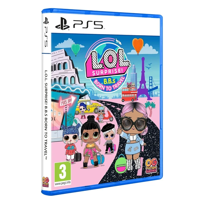 LOL Surprise BBS Born to Travel PS5 - Unlock Special Characters & Travel the World!