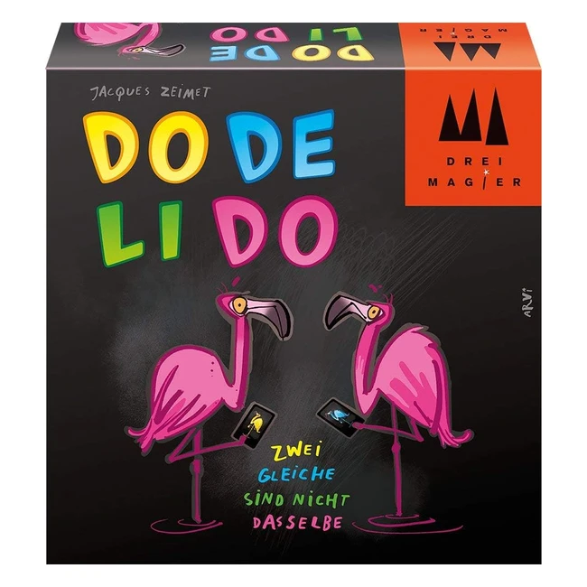Drei Magier Kartenspiel Dodelido - Schmidt Spiele 40879 - Schnellspiel - Englisc