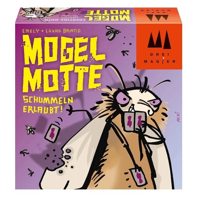 Schmidt Spiele 40862 Mogel Motte Kartenspiel - Freches Spiel ab 7 Jahren