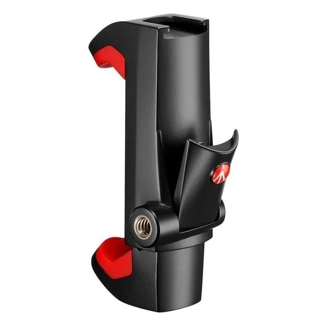 Manfrotto Smartphone Halterung Pro Version 60104mm Doppelverriegelung LED Mikrofon