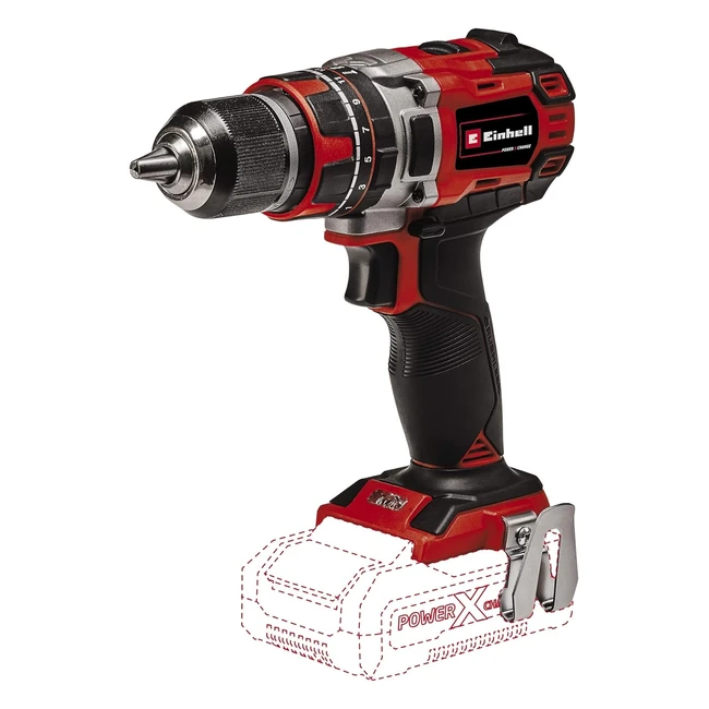 Trapano Avvitatore a Percussione Einhell Tecd 1850 LII BL Multicolore 12 Pollice