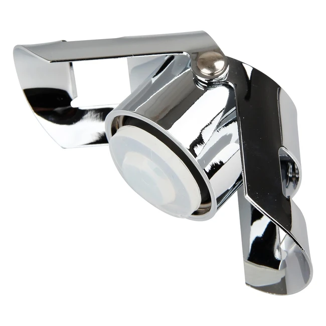 Bouchon Champagne Fackelmann 49607 Argent 55 cm - Métal Silicone