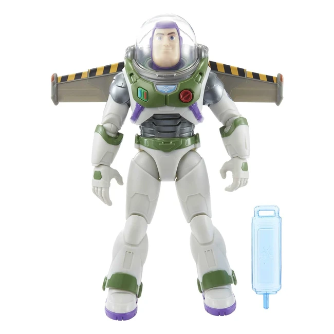 Disney Pixar Buzz Lightyear Decollo Galattico Action Figure 305 cm Jetpack Scia 