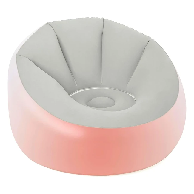 Fauteuil gonflable Bestway avec lumire LED 102 x 97 x 71 cm - Confortable et r